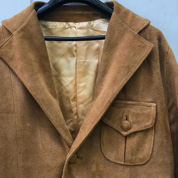 Vintage All-Suede Ranch Blazer—Men's M—Hollywood Hippie Chic—Handmade in Mexico? - Picture 8 of 13